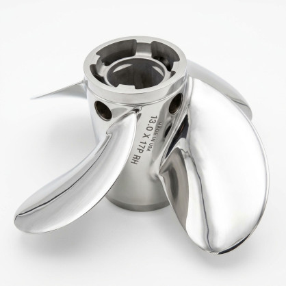 Onderzijde van een Mercury Spitfire X7 RVS propeller