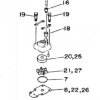 Yamaha waterpomp kit