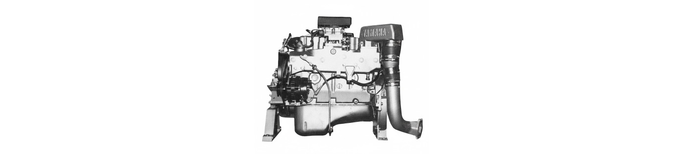 Yamaha L4 3 liter inboard motor